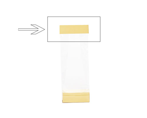 Arosa clip 80mm creme laque