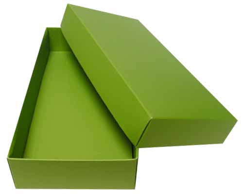 Sleeve-me box without sleeve 183x93x30mm interior kiwi green 