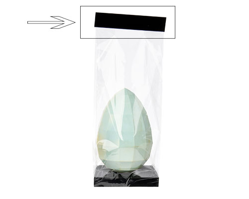 Arosa clip 120mm noir laque