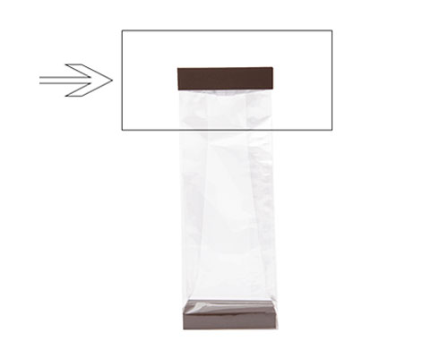 Arosa clip 100mm purple