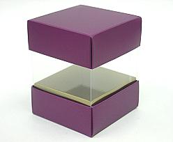 Skylinebox L80xW80xH90mm exterior Djerba purple-copper