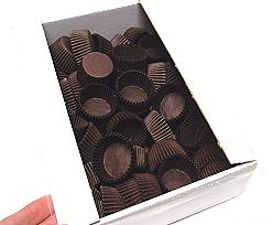 Papercups to put chocolates Brown 1000 pcs in box