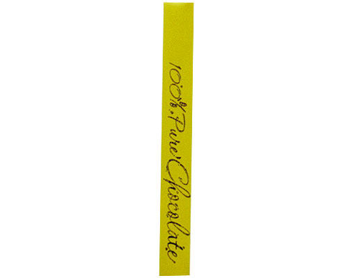 Ribanbel 100 Pure Chocolate  Yellow/Brown