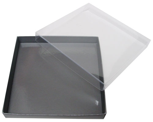 Windowbox carre large 140x140x19mm warmgrey