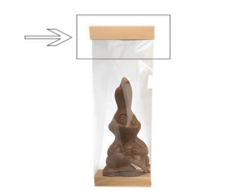 Arosa clip 120mm kraft-brown