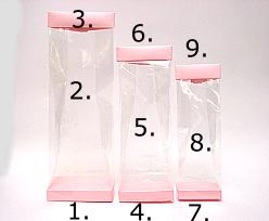 Arosabase 100x60x17mm pink