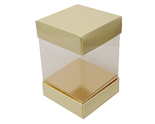 Skylinebox L100xW100xH140mm exterior Creme Laqué