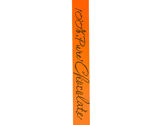 Ribanbel 100 Pure Chocolate  Orange/Brown
