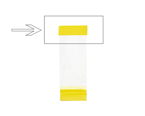 Arosa clip 70mm jaune laque