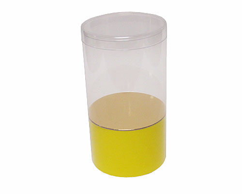 Koker prestige D90xH90mm interior jaune laque