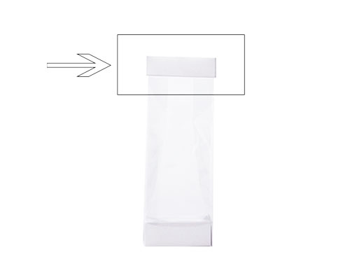 Arosa clip 80mm crystal