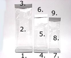 Arosabase 100x60x17mm silvertin