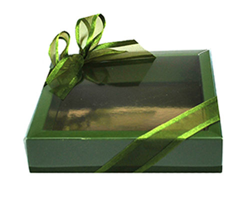 Windowbox120x120x30mm vert foret laque