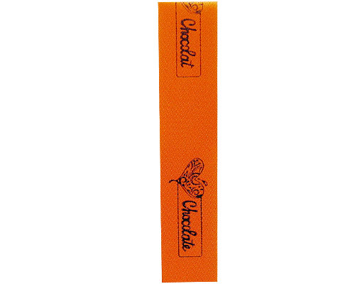 Ribanbel  Heart Graphic  Orange/Brown