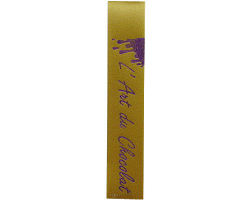 Ribanbel l Art du Chocolat  Gold/Purple