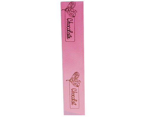 Ribanbel  Heart Graphic  Pink/Brown