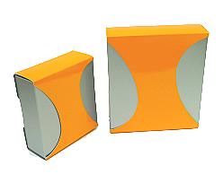 Box Dali large Duo Monaco silver orange