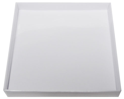 Windowbox carre large 140x140x19mm white