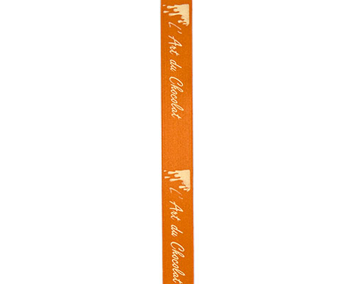 DoubleFaceSatin L Art du Chocolat Amber/Ivory