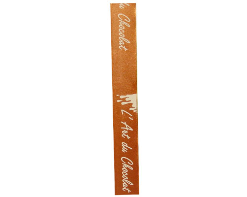 DoubleFaceSatin L Art du Chocolat Amber/Ivory