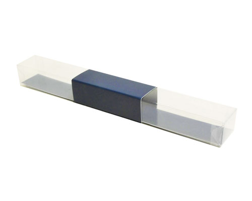 PVC L250xW30xH25mm blueberry blue with sleeve
