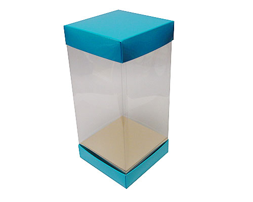 Skylinebox L120xW120xH240mm exterior Lagune Laqué