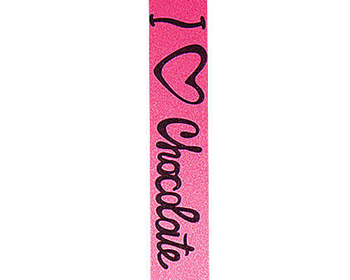 Ribanbel I Love Chocolat Fuchsia/Black