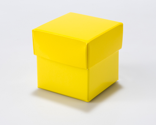 Cubebox 50x50x50mm Jaune laque 