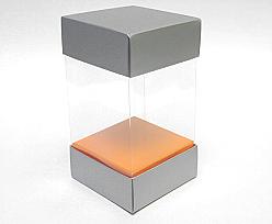 Skylinebox L80xW80xH130mm exterior Monaco silver-orange