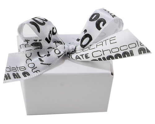 Box 1 choc, Duomat white- Shiny white