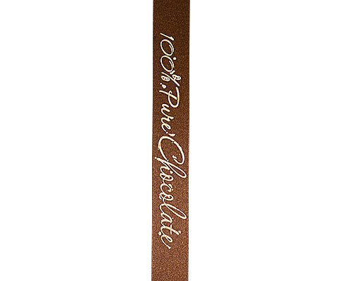 Ribanbel 100 Pure Chocolate  Brown/Gold
