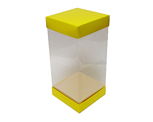 Skylinebox L120xW120xH240mm exterior Jaune Laqué