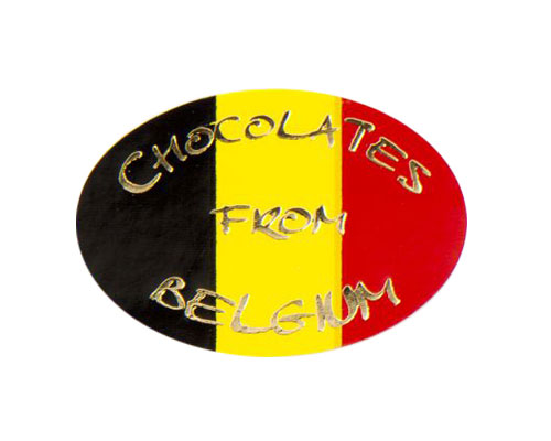 label chocolates from belgium 500pcs