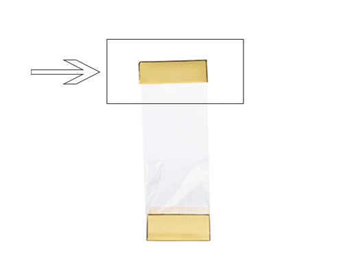 Arosa clip 70mm goldshine 