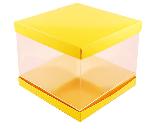 Skylinebox L210xW210xH150mm exterior Jaune Laqué