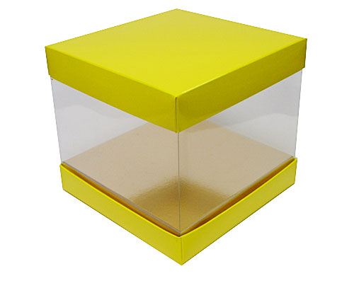 Skylinebox L180xW180xH150mm exterior Jaune Laqué