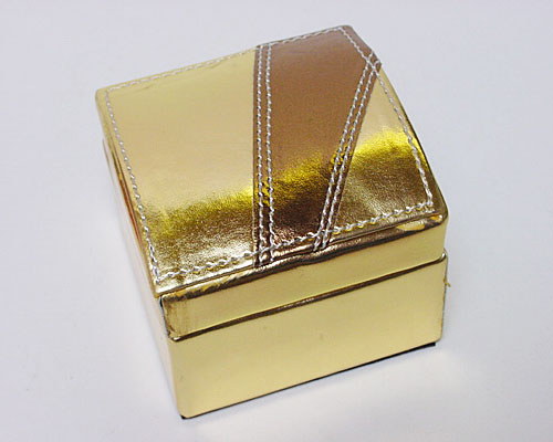 Box Majestic small gold copper