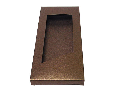 Box for chocolate bar bronzetwist