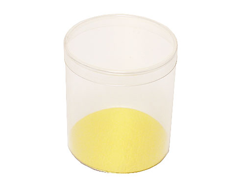 PVC round D80xH90mm transparant