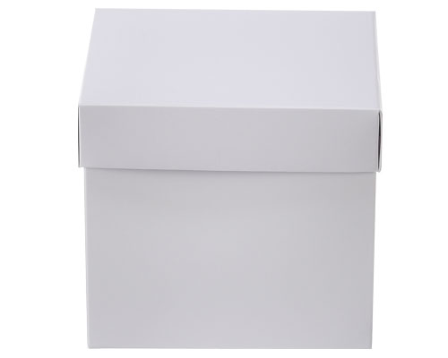 Cubebox 130x130x115mm Duomat white- Shiny white