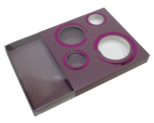 Windowbox 4 circle large 140x140x19mm fig 