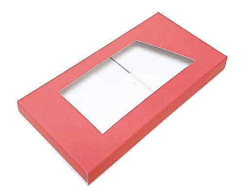 Box for chocolate bar antique pink