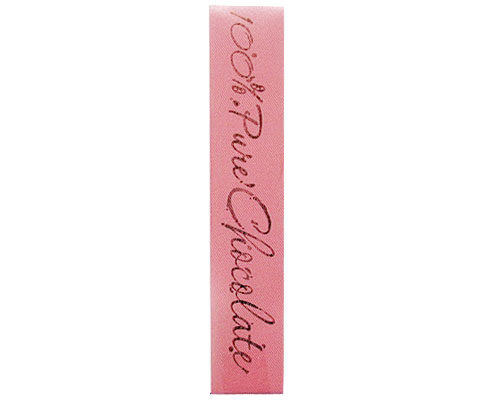 Ribanbel 100 Pure Chocolate  Pink/Brown