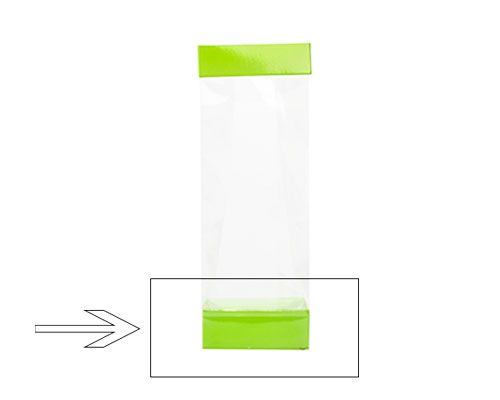 Arosabase 80x50x30mm vert pomme laque