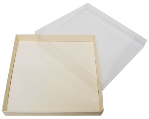 Windowbox carre large 140x140x19mm seashell