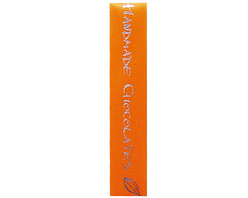 Ribanbel Handmade Chocolates orange/silver