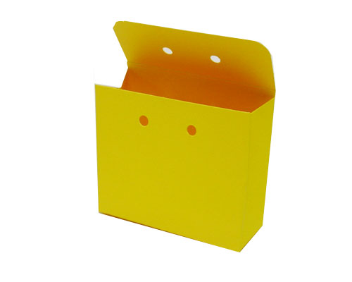 Laag zakje 80x30x70mm citrus