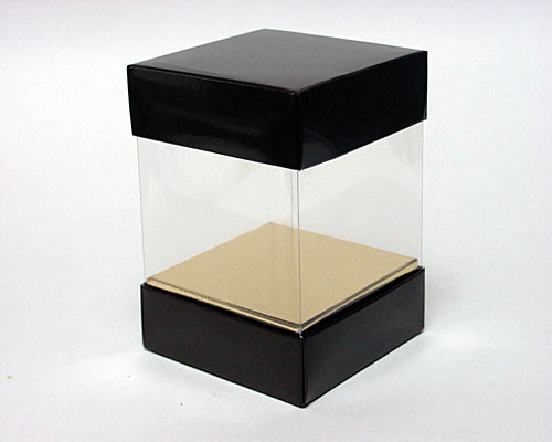 Skylinebox L90xW90xH120mm exterior Noir Laqué