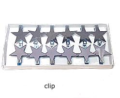 clips shiny christmas mix, antracite