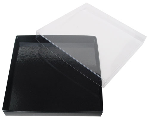 Windowbox carre large 140x140x19mm black